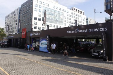 Pasay, PH-16 - Nissan standı 16 Kasım 2024 tarihinde Pasay, Filipinler 'de Oto Focus test sürüşünde. Auto Focus, Filipinler 'de düzenlenen bir otomobil test sürüşü etkinliğidir..