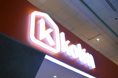 Pasay, PH-NOV 9 - 9 Kasım 2024 'te Filipinler' deki Philconstruct Expo 'da kolin işareti. Philconstruct, Filipinler 'de her yıl düzenlenen bir inşaat sergisidir..