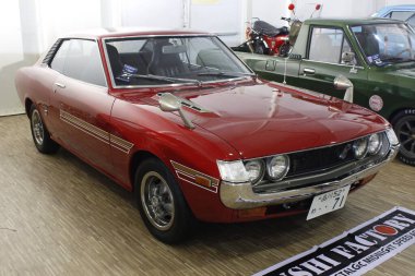 MUNTINLUPA, PH - JAN 28 - Toyota celica 19 Ocak 2025 tarihinde Muntinlupa, Filipinler 'de Neo klasik araba fuarında. Neo Classic, Filipinler 'de düzenlenen bir pazar sonrası araba fuarıdır..