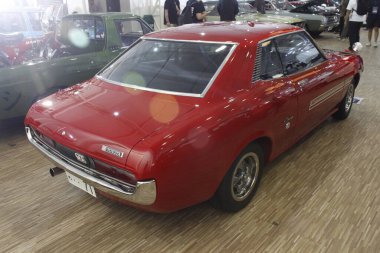 MUNTINLUPA, PH - JAN 28 - Toyota celica 19 Ocak 2025 tarihinde Muntinlupa, Filipinler 'de Neo klasik araba fuarında. Neo Classic, Filipinler 'de düzenlenen bir pazar sonrası araba fuarıdır..