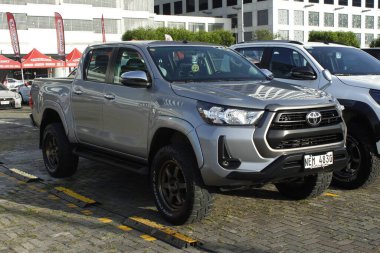 Pasay, PH - 1 Şubat - Toyota hilux Mega 'da 1 Şubat 2025 tarihinde Pasay, Filipinler' de buluştu. Mega karşılaşması Filipinler 'de düzenlenen bir araba etkinliğidir..