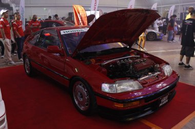 MUNTINLUPA, PH - MAR 8 - Honda Meet Manila 'da Honda crx 8 Mart 2025 tarihinde Muntinlupa, Filipinler' de. Honda Meet Manila, Filipinler 'de düzenlenen bir otomobil etkinliği.