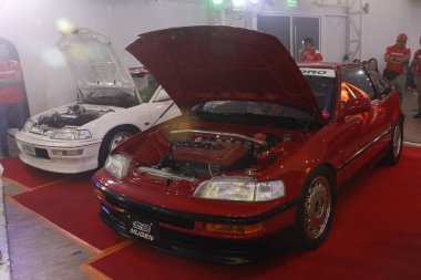 MUNTINLUPA, PH - MAR 8 - Honda Meet Manila 'da Honda crx 8 Mart 2025 tarihinde Muntinlupa, Filipinler' de. Honda Meet Manila, Filipinler 'de düzenlenen bir otomobil etkinliği.