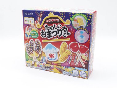 MANILA, PH-FEB 22 - Kracie popin fun festival tsubu 22 Şubat 2025 tarihinde Manila, Filipinler 'de. Kracie Japonya 'da bir Japon gıda üreticisi..