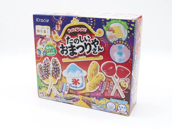 MANILA, PH-FEB 22 - Kracie popin fun festival tsubu 22 Şubat 2025 tarihinde Manila, Filipinler 'de. Kracie Japonya 'da bir Japon gıda üreticisi..