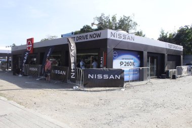 Pasay, PH - 13 Nisan - Nissan standı Manila Uluslararası Otomobil Fuarı (MIAS) 13 Nisan 2025 tarihinde Pasay, Filipinler 'de. MIAS, Filipinler 'de düzenlenen bir otomobil fuarıdır..