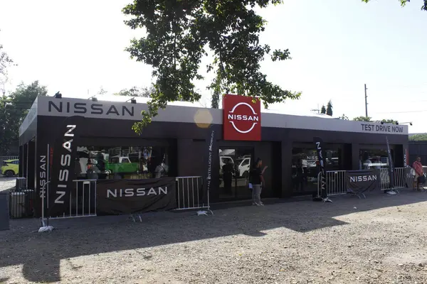 Pasay, PH - 13 Nisan - Nissan standı Manila Uluslararası Otomobil Fuarı (MIAS) 13 Nisan 2025 tarihinde Pasay, Filipinler 'de. MIAS, Filipinler 'de düzenlenen bir otomobil fuarıdır..