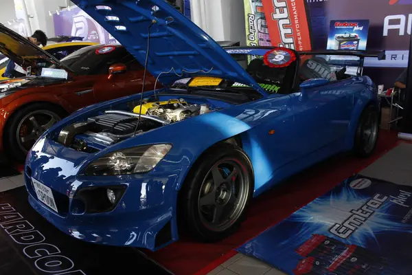 Pasay, PH - APR 13 - Honda s2000 Manila Uluslararası Otomobil Fuarı 'nda (MIAS) 13 Nisan 2025, Pasay, Filipinler. MIAS, Filipinler 'de düzenlenen bir otomobil fuarıdır..