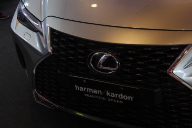 Pasay, PH - APR 13 - Lexus, 13 Nisan 2025 tarihinde Filipinler 'deki Manila Uluslararası Otomobil Fuarı' nda (MIAS) 300 kişi. MIAS, Filipinler 'de düzenlenen bir otomobil fuarıdır..
