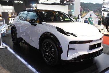 Pasay, PH - 13 Nisan - Zeekr x Manila Uluslararası Otomobil Fuarı 'nda (MIAS) 13 Nisan 2025 tarihinde Pasay, Filipinler' de. MIAS, Filipinler 'de düzenlenen bir otomobil fuarıdır..