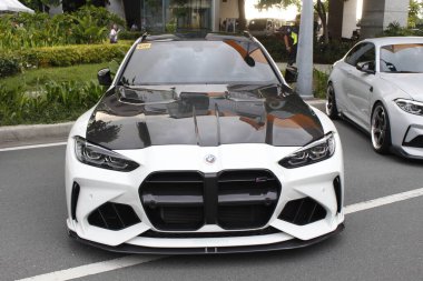 PARANAQUE, PH - 15 Haziran - Bmw m3 at Stance Pilipinas triple header car meet on June 15, 2025, Paranaque, Filipinler. Stance Pilipinas, Filipinler merkezli bir otomobil grubu..