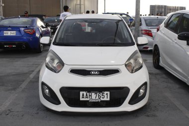 PARANAQUE, PH - JUNE 15 - Kia picanto at Stance Pilipinas triple header car meet on June 15, 2025 in Paranaque, Philippines. Stance Pilipinas is a car group based in Philippines.