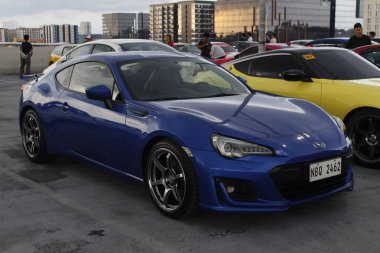 PARANAQUE, PH - 15 Haziran - Subaru brz at Stance Pilipinas triple header car meet on June 15, 2025, Paranaque, Filipinler. Stance Pilipinas, Filipinler merkezli bir otomobil grubu..