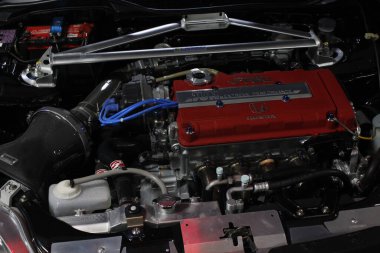 PARANAQUE, PH - 25 Mayıs - Honda Civic Motor Auto Industria 25 sıcak yaz karşılaşması 25 Mayıs 2025 tarihinde Paranaque, Filipinler 'de. Auto Industria Filipinler 'de bir otomotiv kaynağıdır..