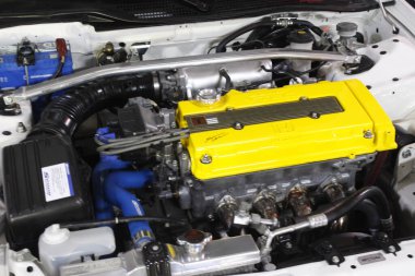 PARANAQUE, PH - 25 Mayıs - Honda Civic Motor Auto Industria 25 sıcak yaz karşılaşması 25 Mayıs 2025 tarihinde Paranaque, Filipinler 'de. Auto Industria Filipinler 'de bir otomotiv kaynağıdır..