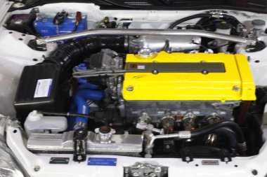 PARANAQUE, PH - 25 Mayıs - Honda Civic Motor Auto Industria 25 sıcak yaz karşılaşması 25 Mayıs 2025 tarihinde Paranaque, Filipinler 'de. Auto Industria Filipinler 'de bir otomotiv kaynağıdır..