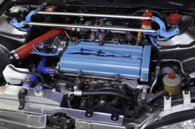 PARANAQUE, PH - 25 Mayıs - Honda Civic Motor Auto Industria 25 sıcak yaz karşılaşması 25 Mayıs 2025 tarihinde Paranaque, Filipinler 'de. Auto Industria Filipinler 'de bir otomotiv kaynağıdır..