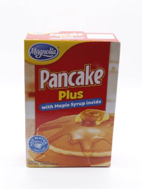 Manila, PH - 22 Şubat - Mannolia krepi artı 22 Şubat 2025 tarihinde Manila, Filipinler 'de. Magnolia Filipinler 'de bir gıda üreticisi..