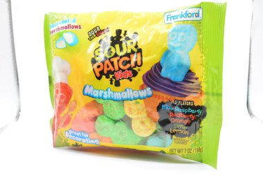 22 Şubat 2025 'te Manila, Filipinler' de Frankford Ekşi Şekerlemeleri. Frankford, ABD 'de yemek üretiyor..