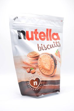 22 Şubat 2025 'te Manila, Filipinler' de Nutella bisküvileri. Nutella İtalya 'da yemek yapıyor..