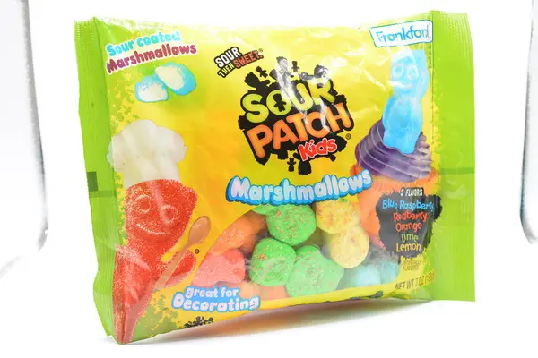 22 Şubat 2025 'te Manila, Filipinler' de Frankford Ekşi Şekerlemeleri. Frankford, ABD 'de yemek üretiyor..