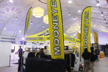 MUNTINLUPA, PH - SEPT 6 - Mooneyes booth at Ride Ph 8th anniversary on September 6, 2025 in Muntinlupa, Philippines. Ride Ph is a motorcycle media platform in the Philippines.