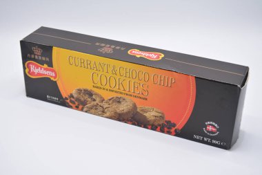 MANILA, PH - FEB 22 - Kjeldsens Currant and Choco Chip Cookies on February 22, 2025 in Manila, Philippines. Kjeldsens is a cookie maker in Denmark.