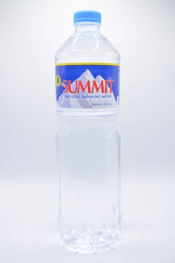 MANILA, PH - FEB 22 - Summit mineral water bottle on February 22, 2025 in Manila, Philippines. Summit is a water maker in Philippines.