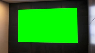 Billboard modelleme videosu, yeşil ekran krom anahtarı, kamera efektini büyüt