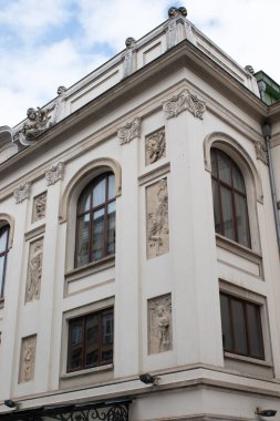 İSTANBUL TURKEY ECTOBER, 2023: neo-klasik mimari