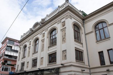 İSTANBUL TURKEY ECTOBER, 2023: neo-klasik mimari