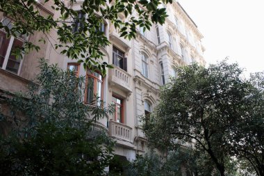 İSTANBUL TURKEY ECTOBER, 2023: neo-klasik mimari