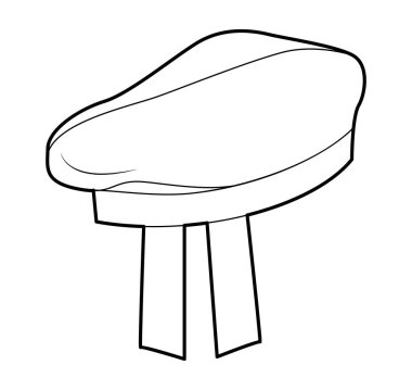 Peak ile Denizci Yüzbaşısı. Baş Moda Aksesuarları için Şapka Teknik Resim. Erkekler, kadınlar için vektör başlığı, unisex tarzı, düz şablon CAD taslak taslağı izole edilmiş