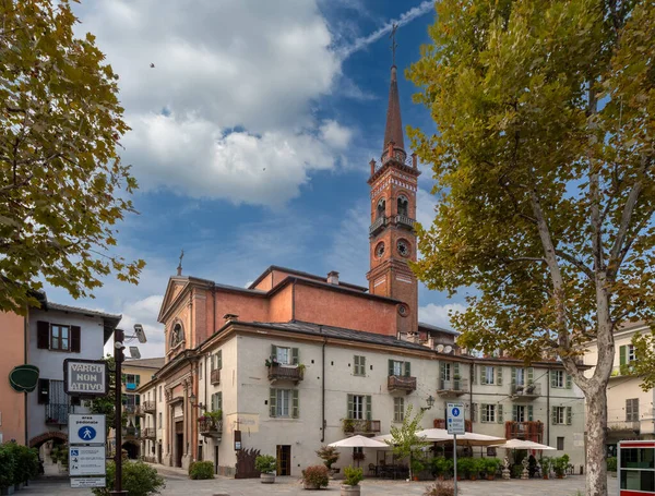 Cuneo Ottobre 2022 Chiesa San Sebastiano Contrada Mondovi — Foto Stock