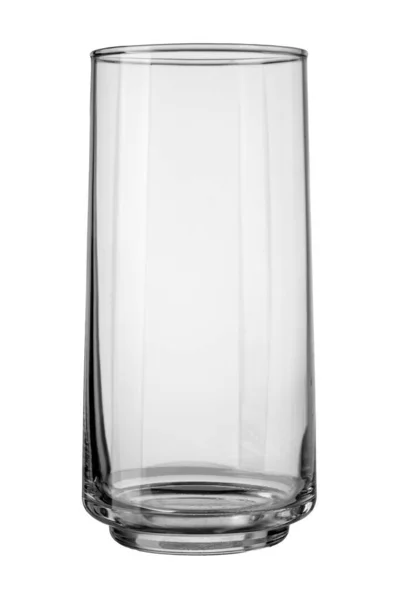 Висока Вода Келих Напоїв Ізольовані Білому Відсічний Контур Включено — стокове фото