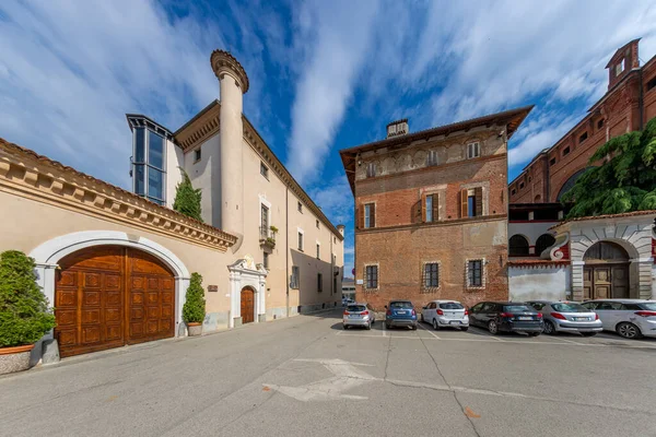 Vigone Turim Piemonte Itália Abril 2023 Palácio Marchesi Romagnano Conti — Fotografia de Stock