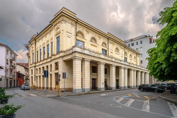 Bra Cuneo Piemonte Itália Maio 2023 Edifício Teatro Politeama Boglione — Fotografia de Stock