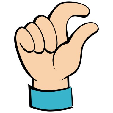 El hareketleri düz stil koleksiyonu farklı jestler ve işaretler gösterir