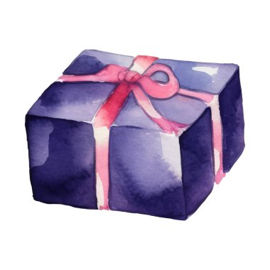 Fiyonklu hediye kutusu. Ayrı Satış ve Hediye Örnekleri İçin Resmedilmiş ResimlerName