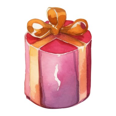 Fiyonklu hediye kutusu. Ayrı Satış ve Hediye Örnekleri İçin Resmedilmiş ResimlerName