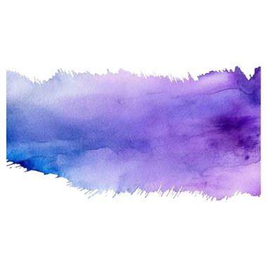 Suluboya fırça darbesi ve doku. Grunge vektör soyut el - boyalı element