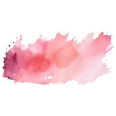 Suluboya fırça darbesi ve doku. Grunge vektör soyut el - boyalı element