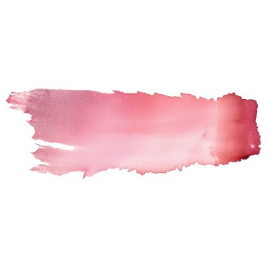 Suluboya fırça darbesi ve doku. Grunge vektör soyut el - boyalı element