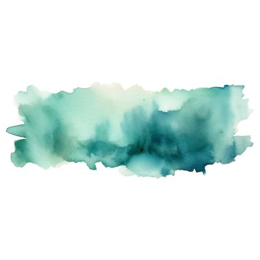 Suluboya fırça darbesi ve doku. Grunge vektör soyut el - boyalı element