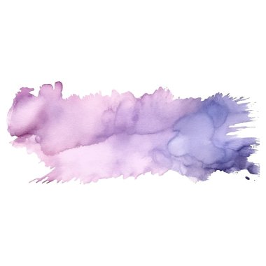 Suluboya fırça darbesi ve doku. Grunge vektör soyut el - boyalı element