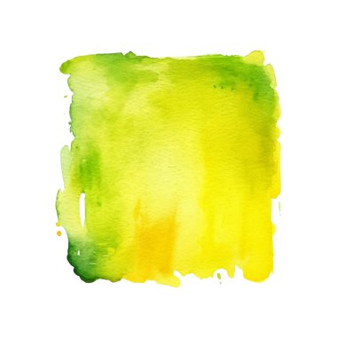 Suluboya fırça darbesi ve doku. Grunge vektör soyut el - boyalı element