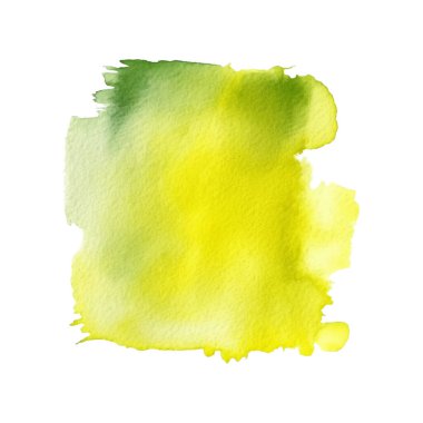 Suluboya fırça darbesi ve doku. Grunge vektör soyut el - boyalı element