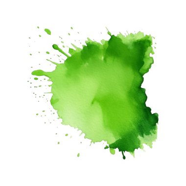 Suluboya fırça darbesi ve doku. Grunge vektör soyut el - boyalı element