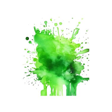 Suluboya fırça darbesi ve doku. Grunge vektör soyut el - boyalı element