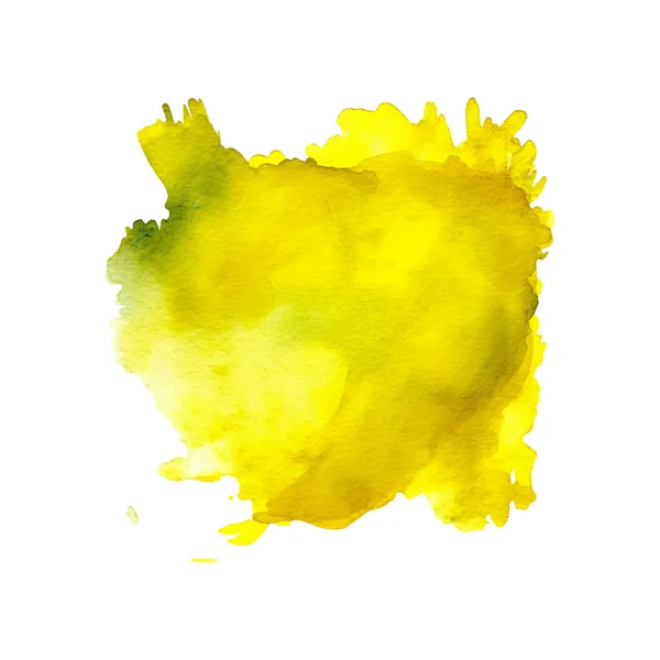 Akvarell Ecsetvonás Textúra Grunge Vektor Absztrakt Kéz Festett Elem — Stock Vector